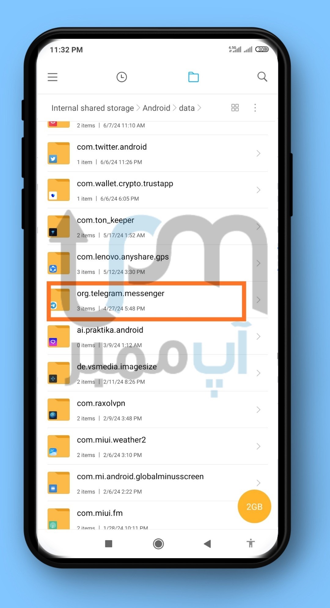 بازگرداندن پیام در تلگرام