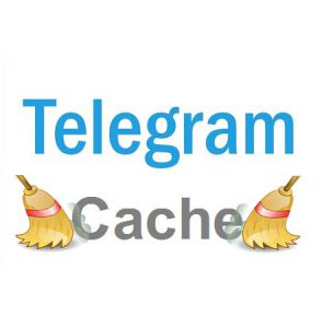 پاک کردن حافظه مخفی تلگرام