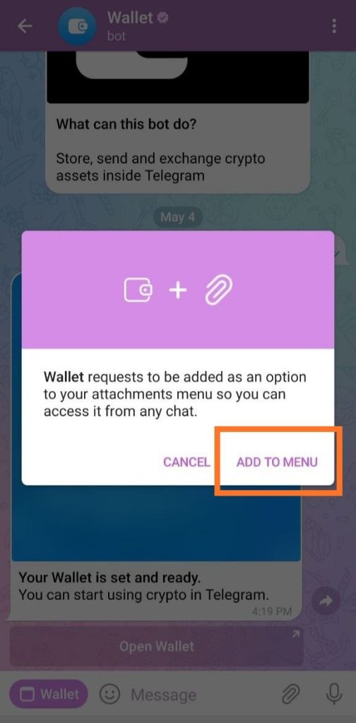کیف پول تلگرام برای ایرانی ها