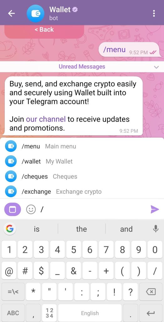 کیف پول تلگرام برای ایرانی ها
