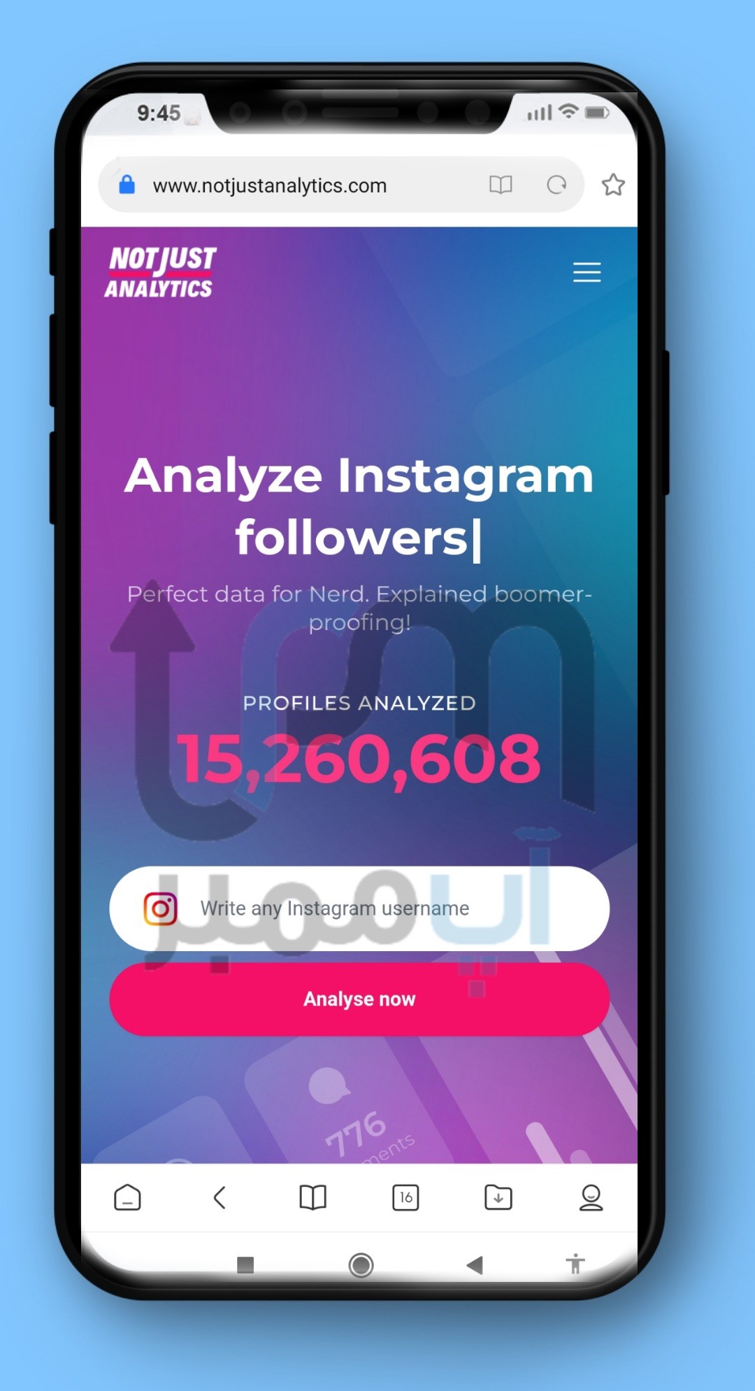 ربات آنالیز پیج اینستاگرام 