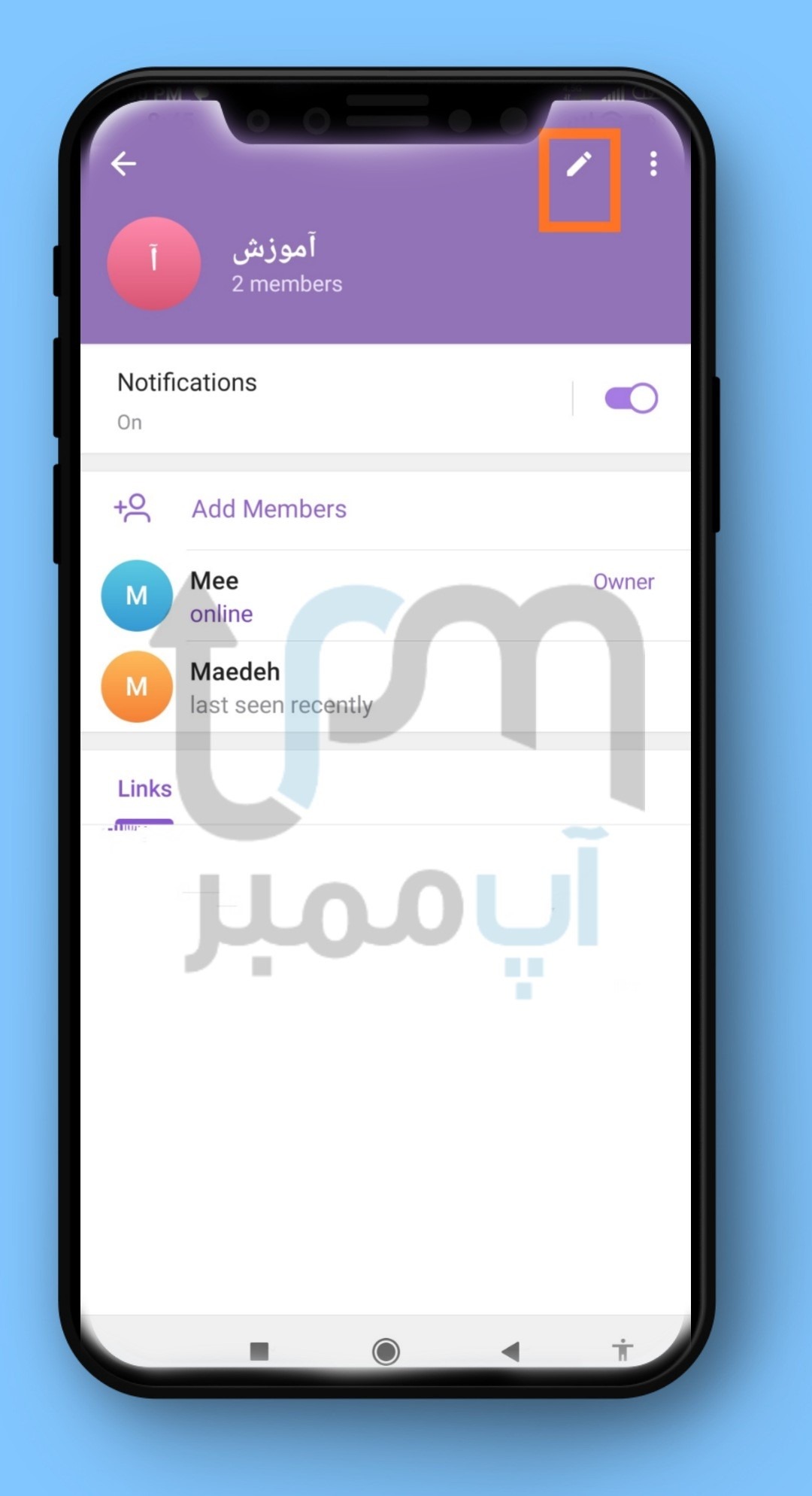 ادیت گروه