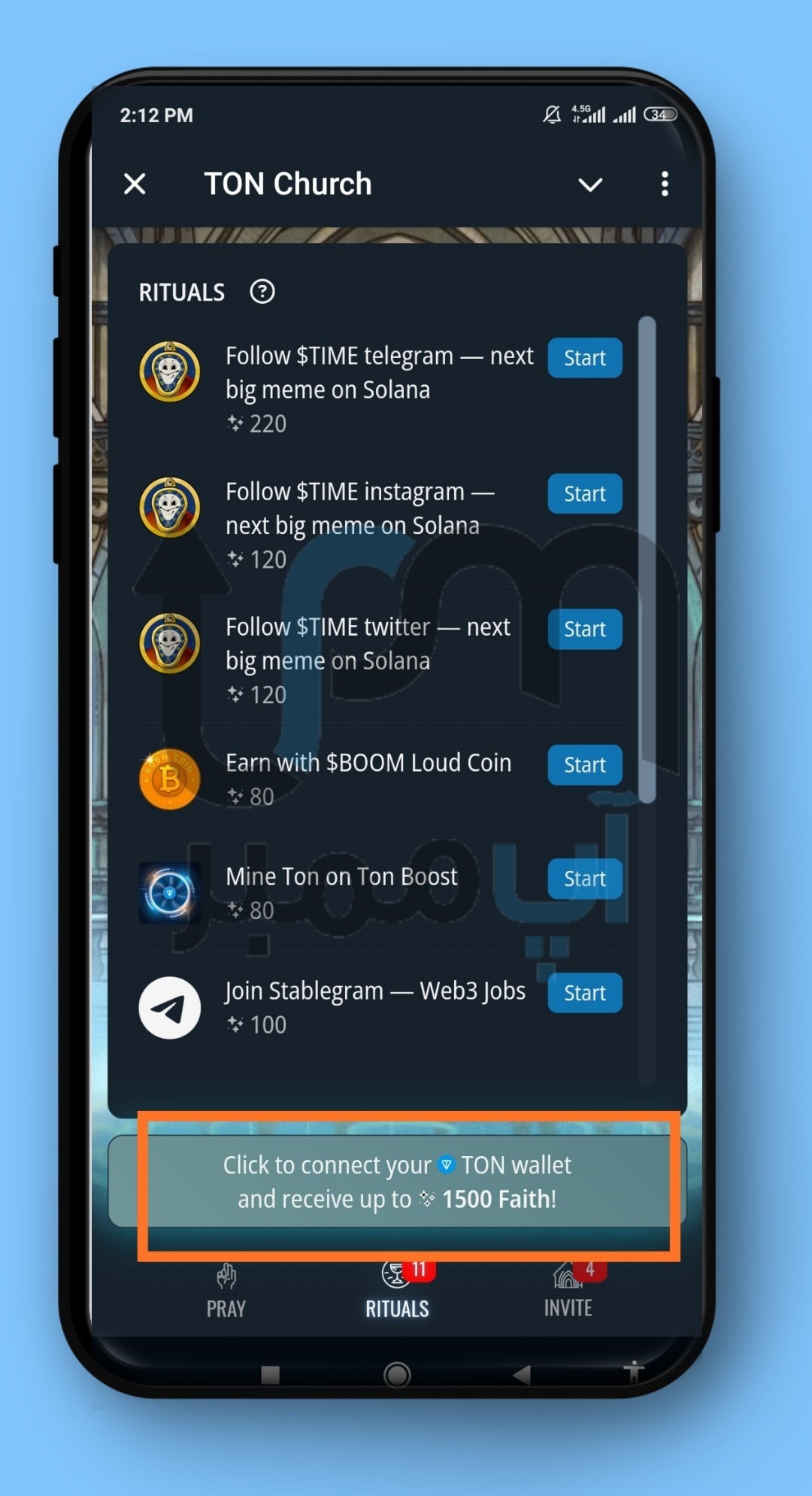 connect your ton wallet 