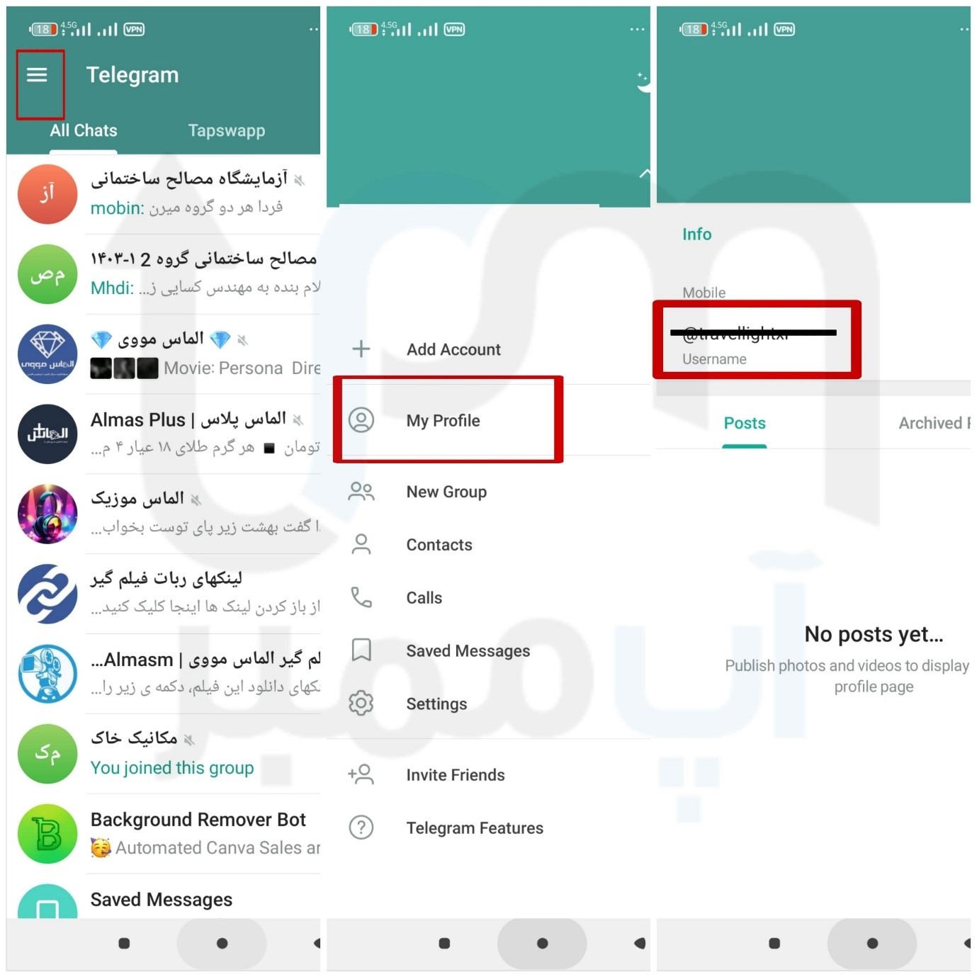 آیدی تلگرام