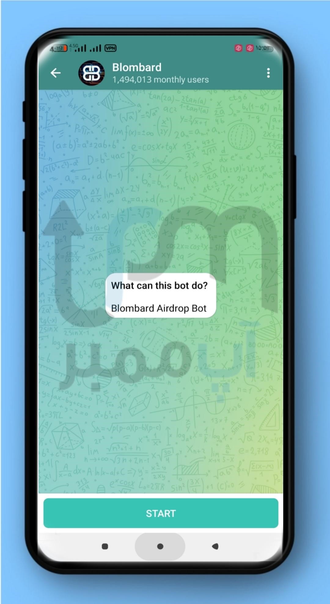 ربات تلگرام blombard