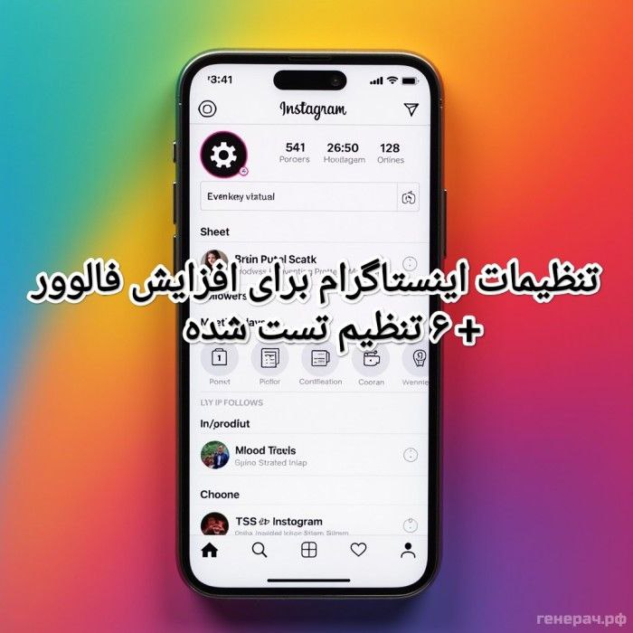 تنظیمات اینستاگرام برای افزایش فالوور