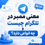 معنی ممبر در تلگرام چیست و چه انواعی دارد؟